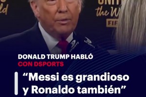 特朗普：我热爱阿根廷，我认为梅西做得非常出色，阿根廷再次伟大
